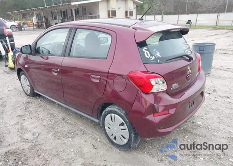 2017 Mitsubishi Mirage Es z USA, uszkodzony, nr VIN ML32A3HJ3HH020201
